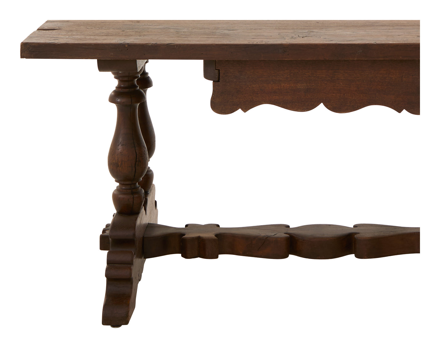 Antique Trestle Desk