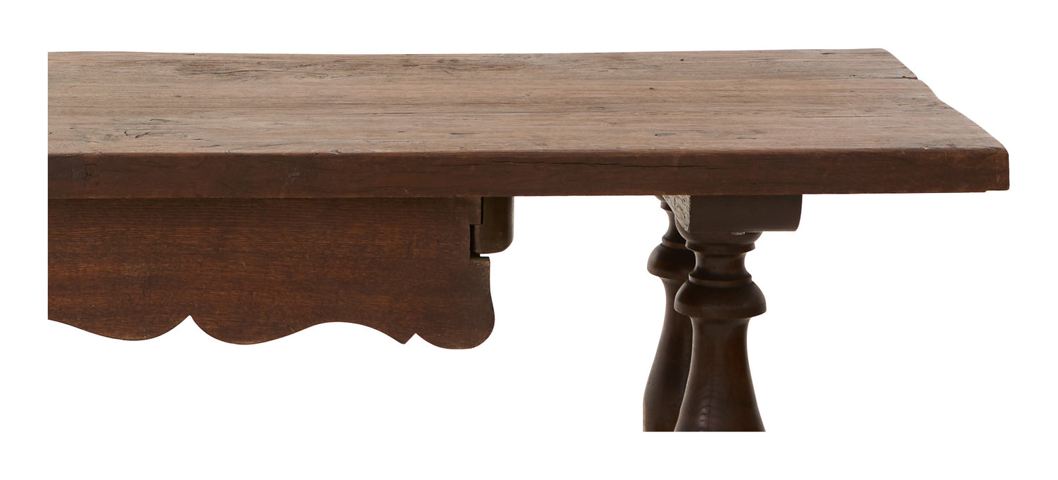 Antique Trestle Desk