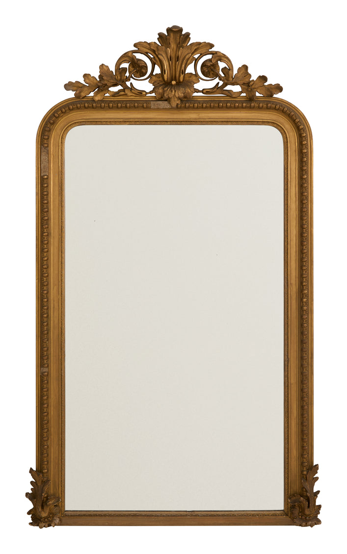 Antique Louis Philippe Gilt Mirror