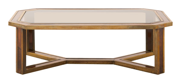 Vintage Burl Wood Coffee Table