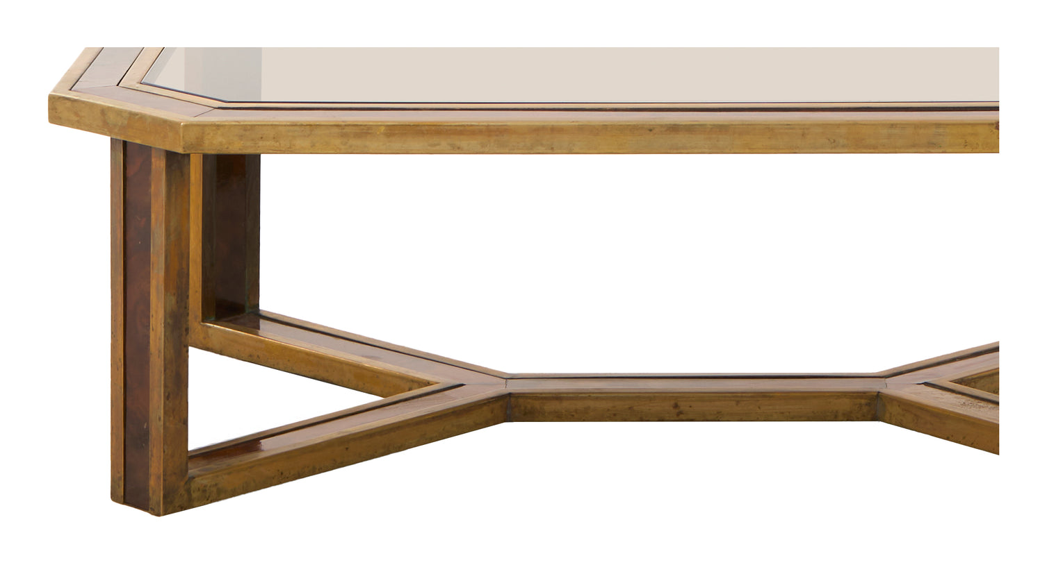 Vintage Burl Wood Coffee Table