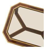 Vintage Burl Wood Coffee Table