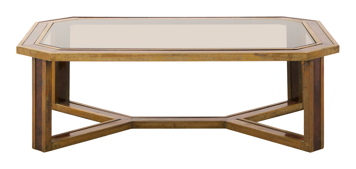 Vintage Burl Wood Coffee Table