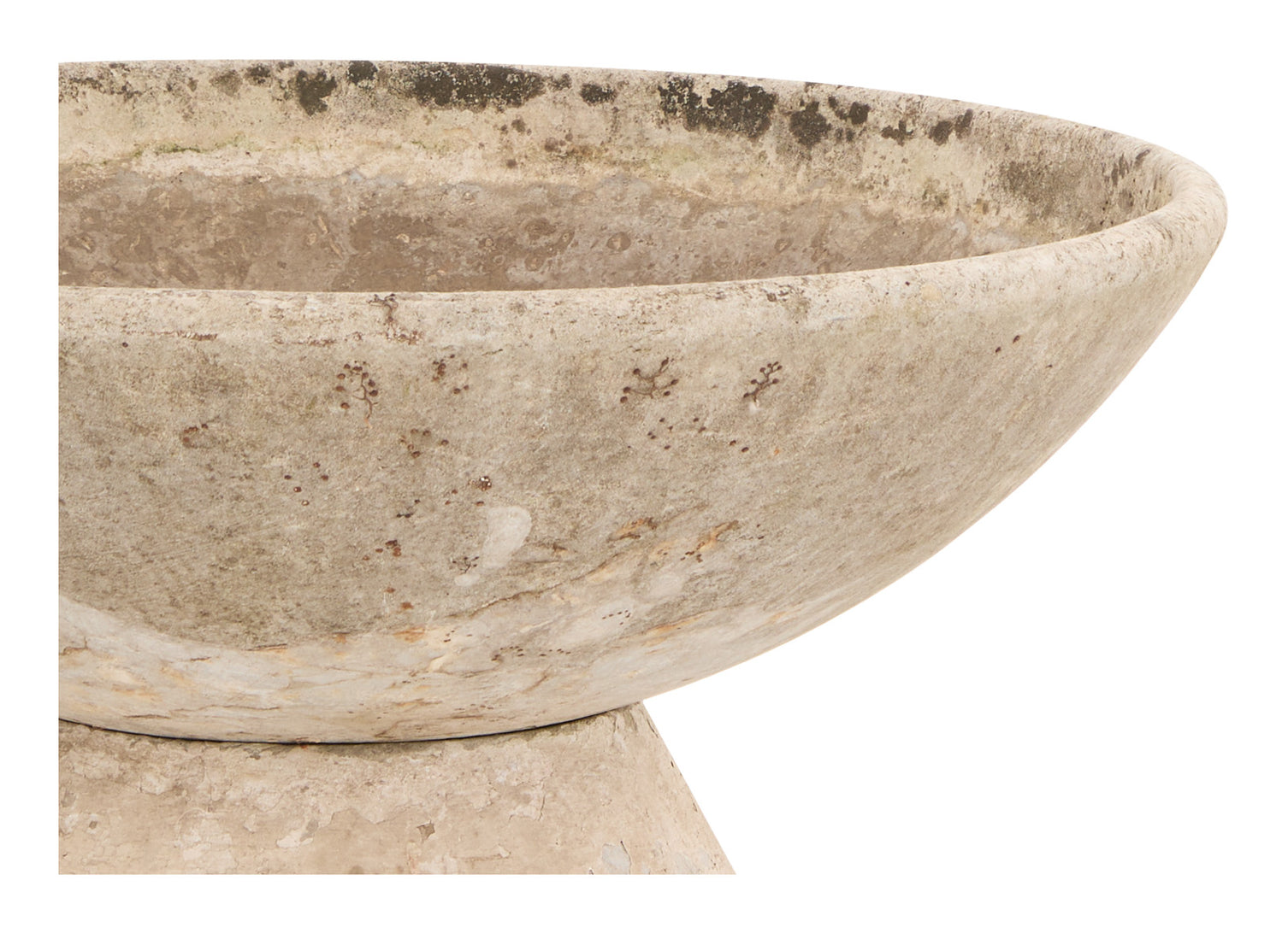 Vintage Round Willy Guhl Planter