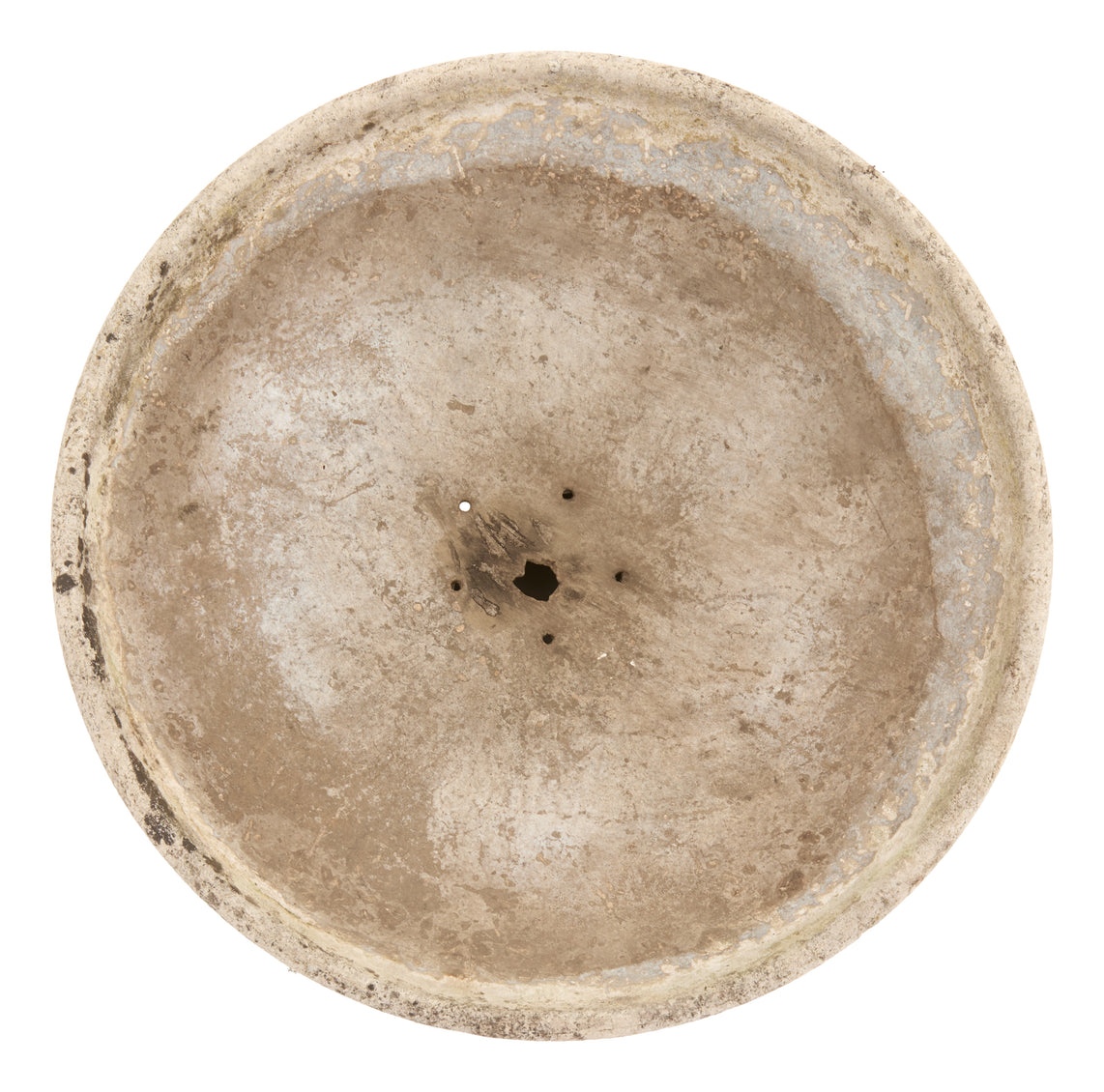 Vintage Round Willy Guhl Planter