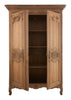Antique Carved Oak Armoire