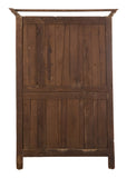 Antique Carved Oak Armoire