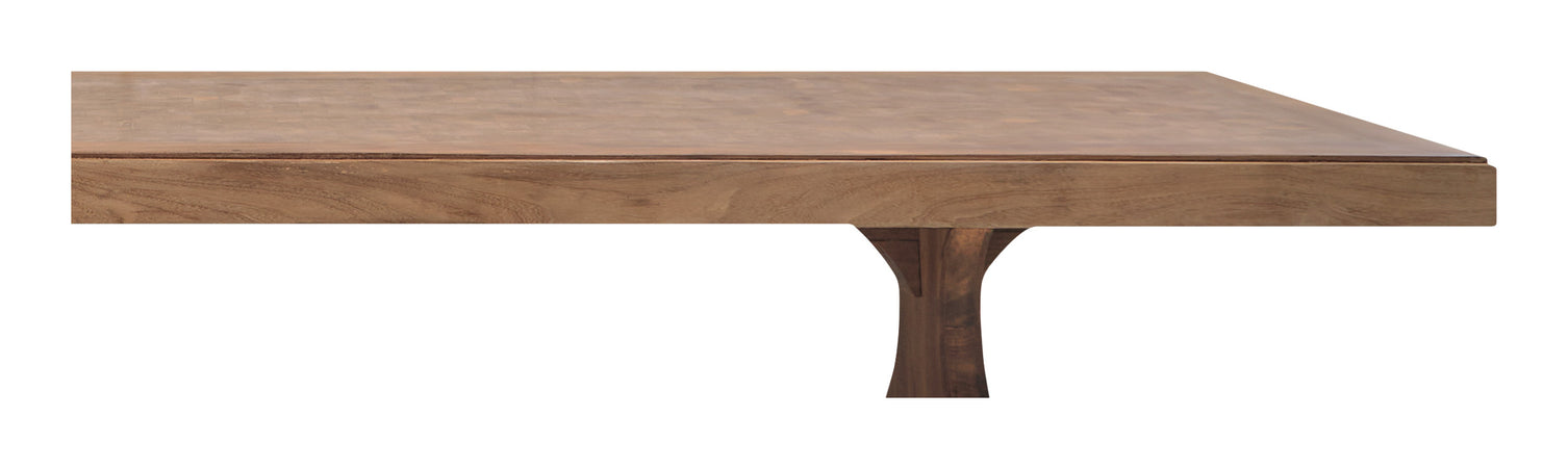 Vintage Grand Parquetry Wood Table