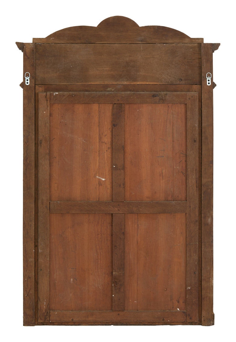 Antique Wood Mirror