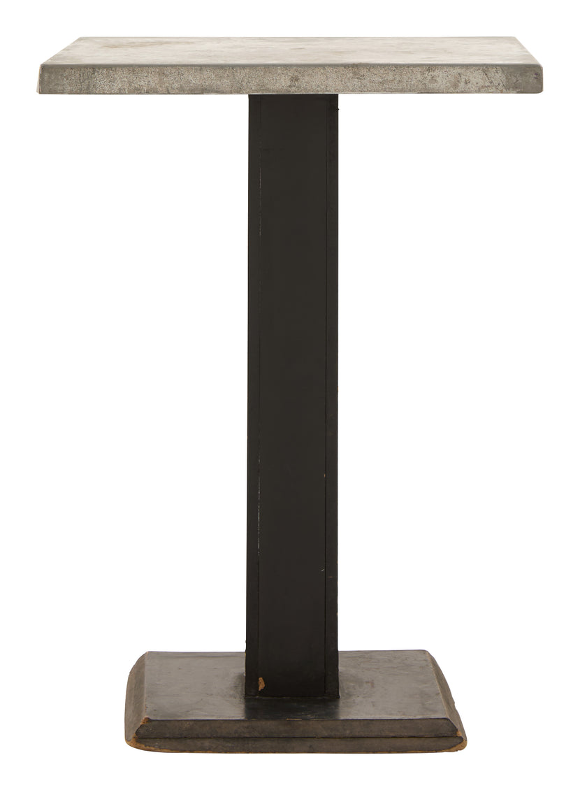 Vintage Metal Top Bar Table