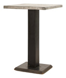 Vintage Metal Top Bar Table