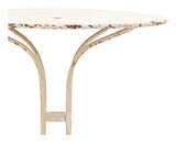 Vintage Metal Bistro Table