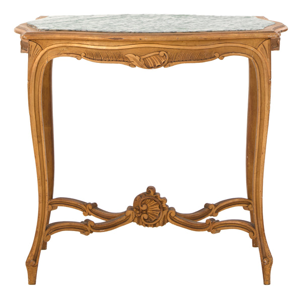Antique Louis XV Marble Top Table