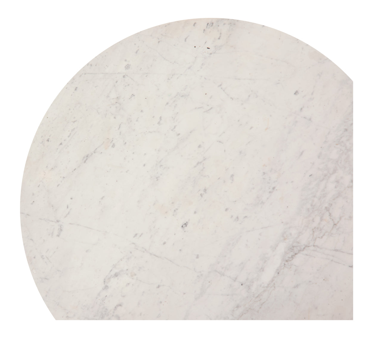 Vintage Round Marble Top Coffee Table