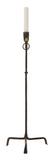 Antique Iron Candlestick