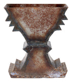 Vintage Metal Sculptural Vessel