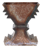 Vintage Metal Sculptural Vessel