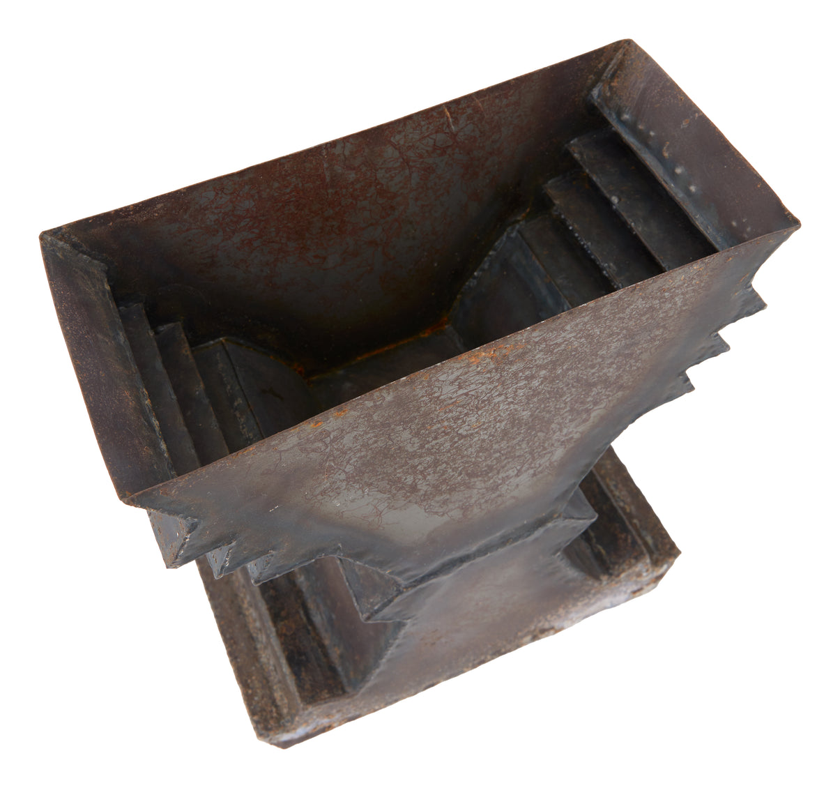 Vintage Metal Sculptural Vessel