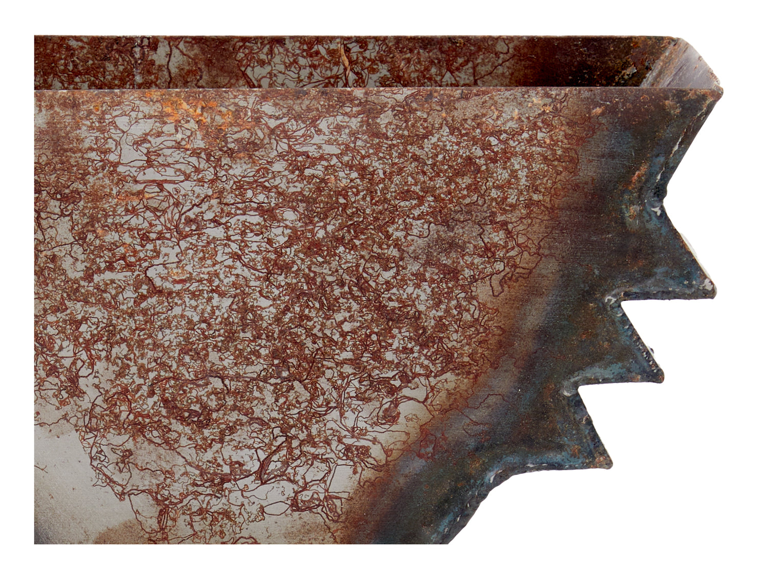 Vintage Metal Sculptural Vessel