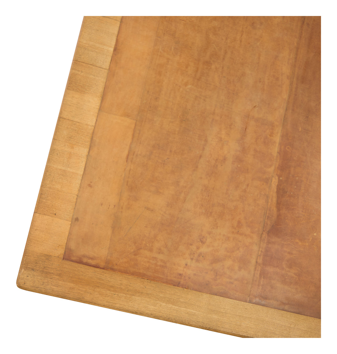 Antique Wood Partners Desk