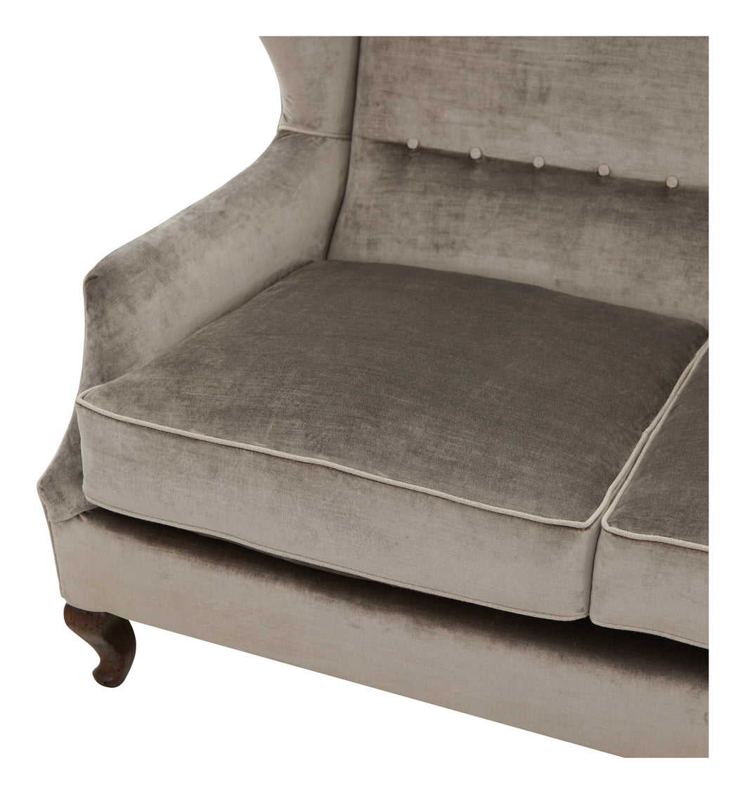 Vintage Wingback Sofa