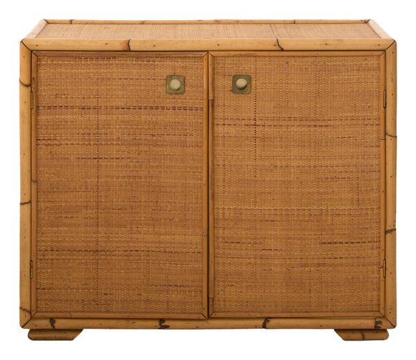 Vintage Bamboo Cabinet