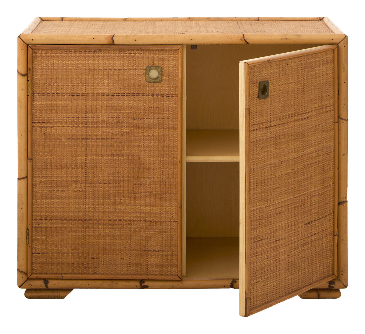 Vintage Bamboo Cabinet