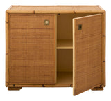 Vintage Bamboo Cabinet