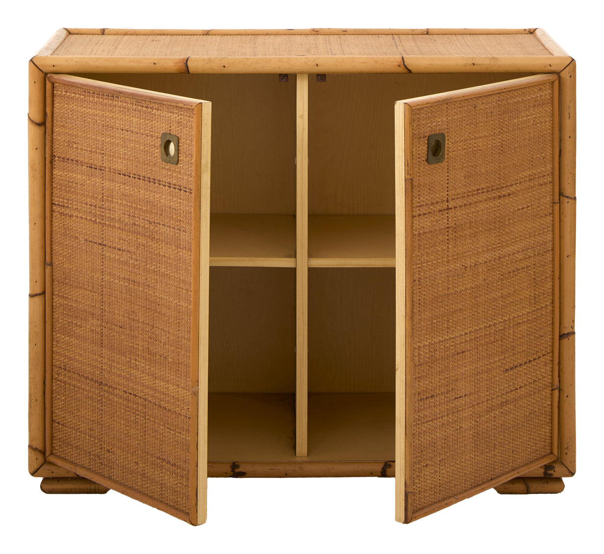 Vintage Bamboo Cabinet