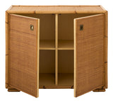 Vintage Bamboo Cabinet