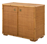 Vintage Bamboo Cabinet