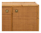 Vintage Bamboo Cabinet