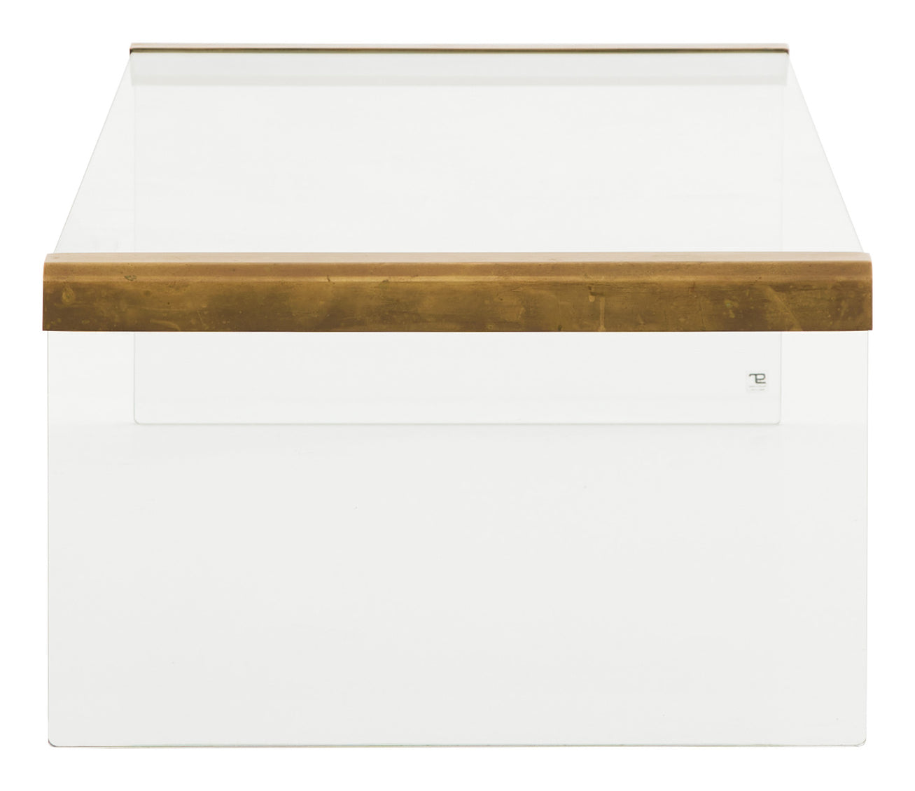 Vintage Glass Coffee Table