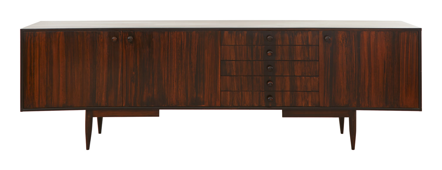 Vintage Long Wood Credenza