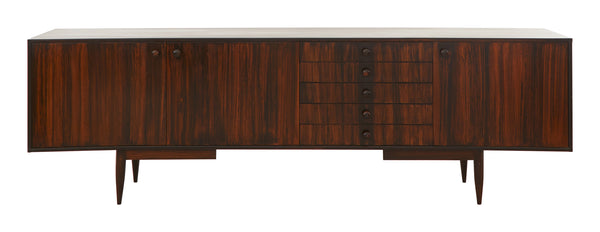 Vintage Long Wood Credenza