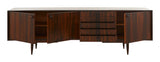 Vintage Long Wood Credenza