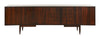 Vintage Long Wood Credenza