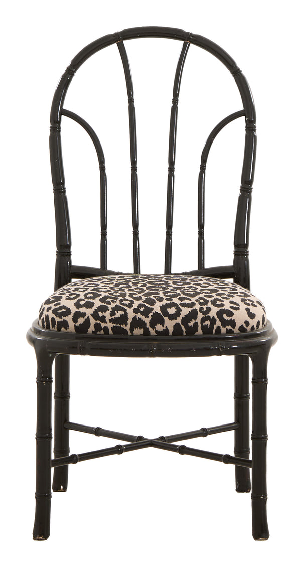 Vintage Faux Bamboo Dining Chair