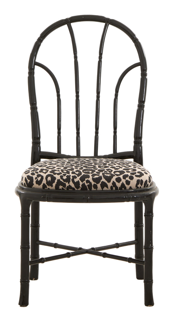 Vintage Faux Bamboo Dining Chair