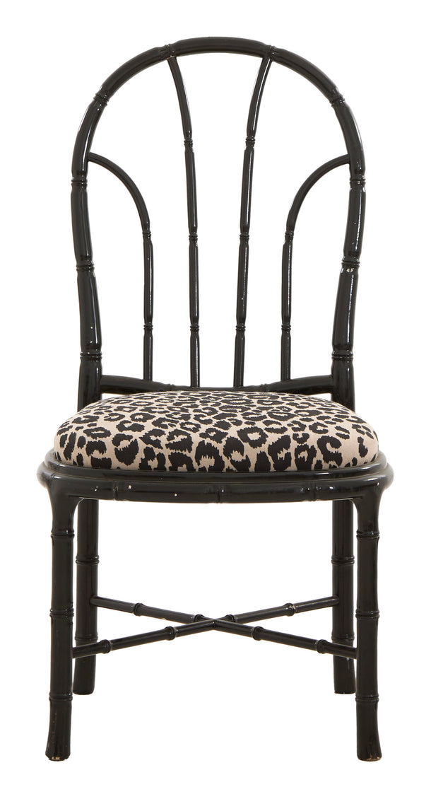 Vintage Faux Bamboo Dining Chair