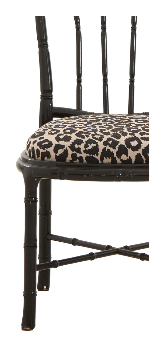 Vintage Faux Bamboo Dining Chair