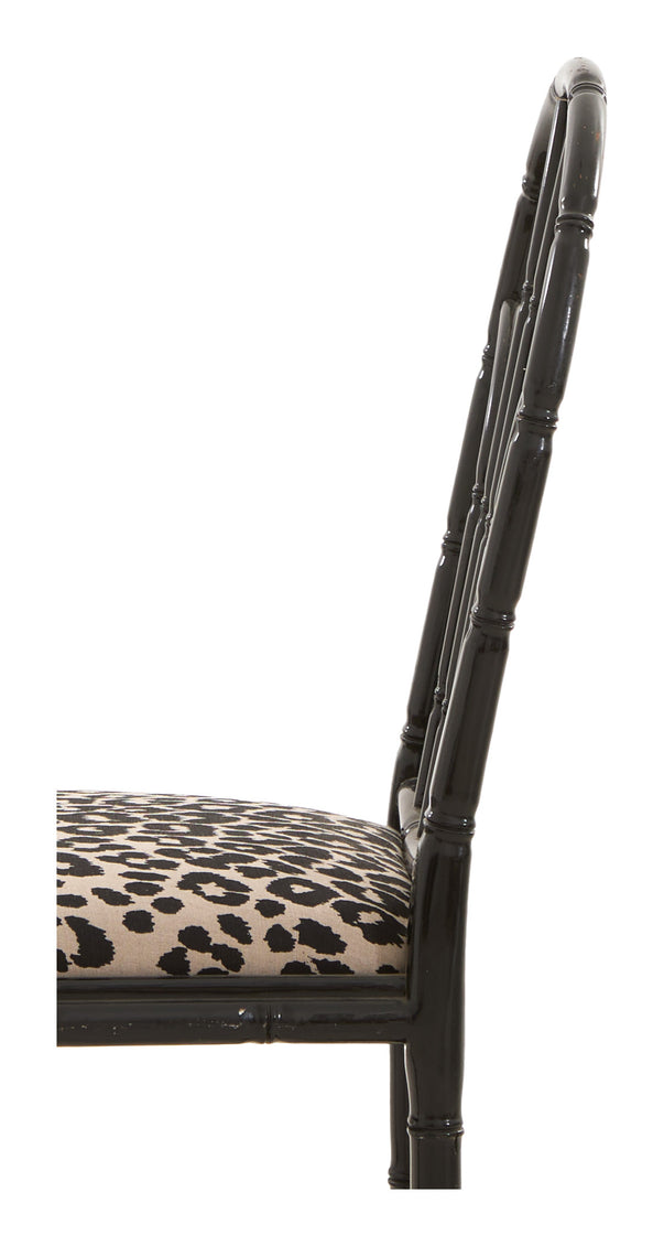 Vintage Faux Bamboo Dining Chair