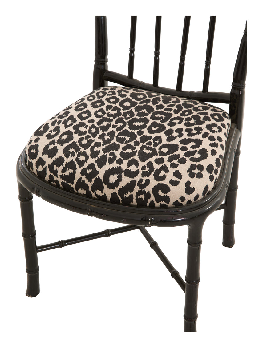 Vintage Faux Bamboo Dining Chair