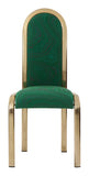 Vintage Green Malachite Dining Chair