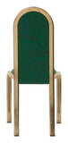 Vintage Green Malachite Dining Chair