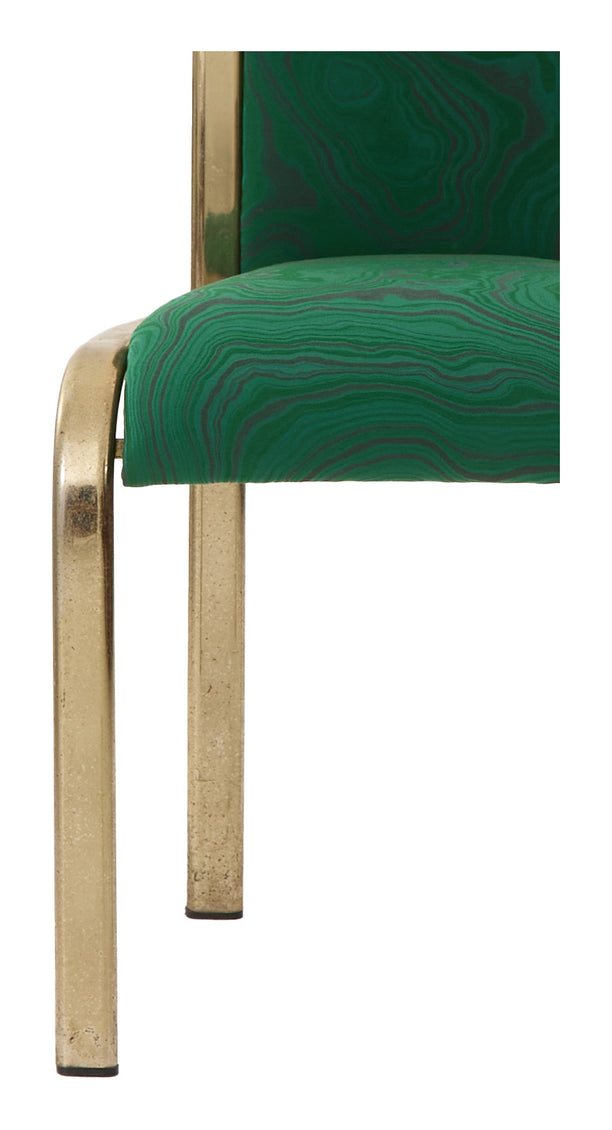 Vintage Green Malachite Dining Chair