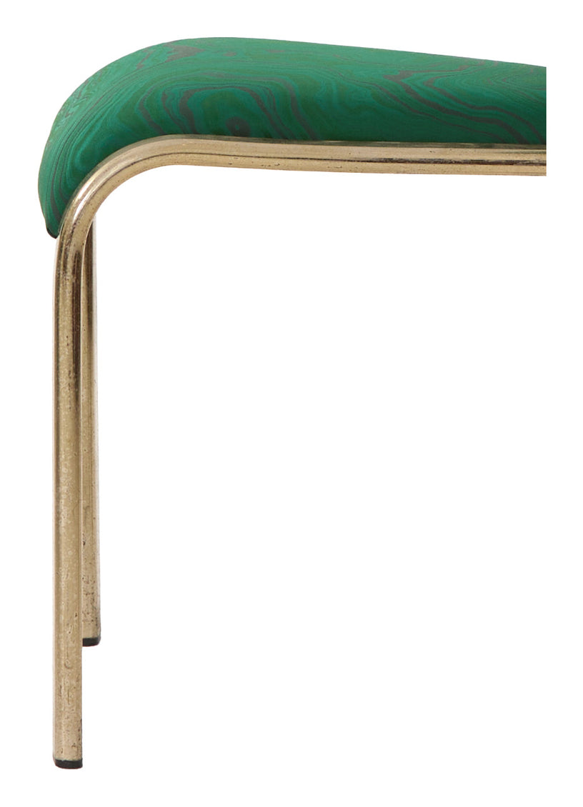 Vintage Green Malachite Dining Chair