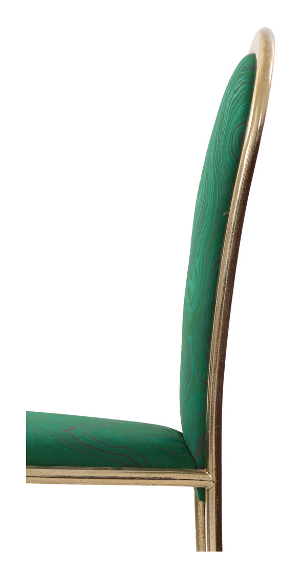 Vintage Green Malachite Dining Chair