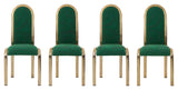 Vintage Green Malachite Dining Chair
