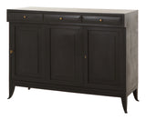 Vintage Black Italian Credenza